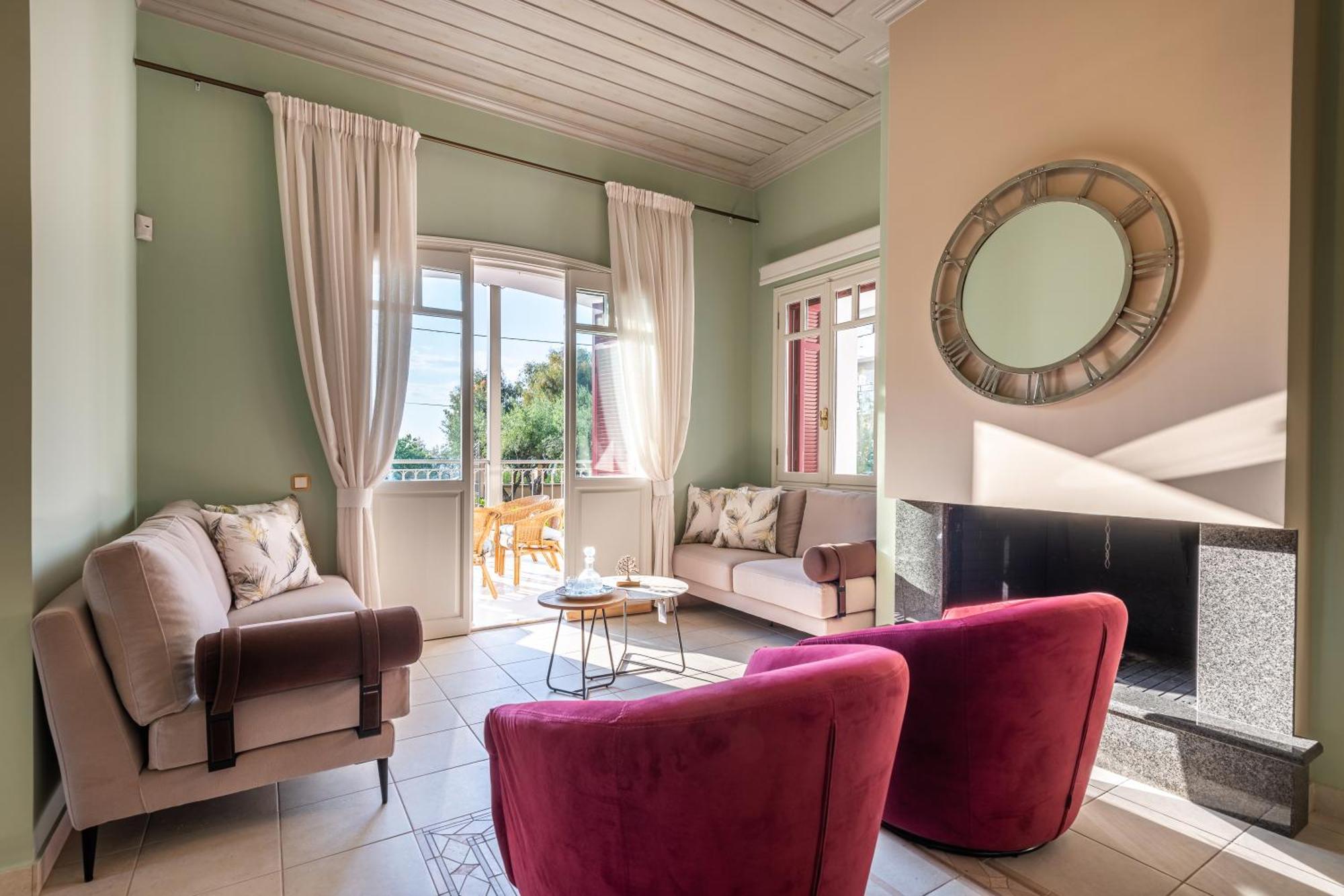 Sunset English Villas Paralia  Quarto foto