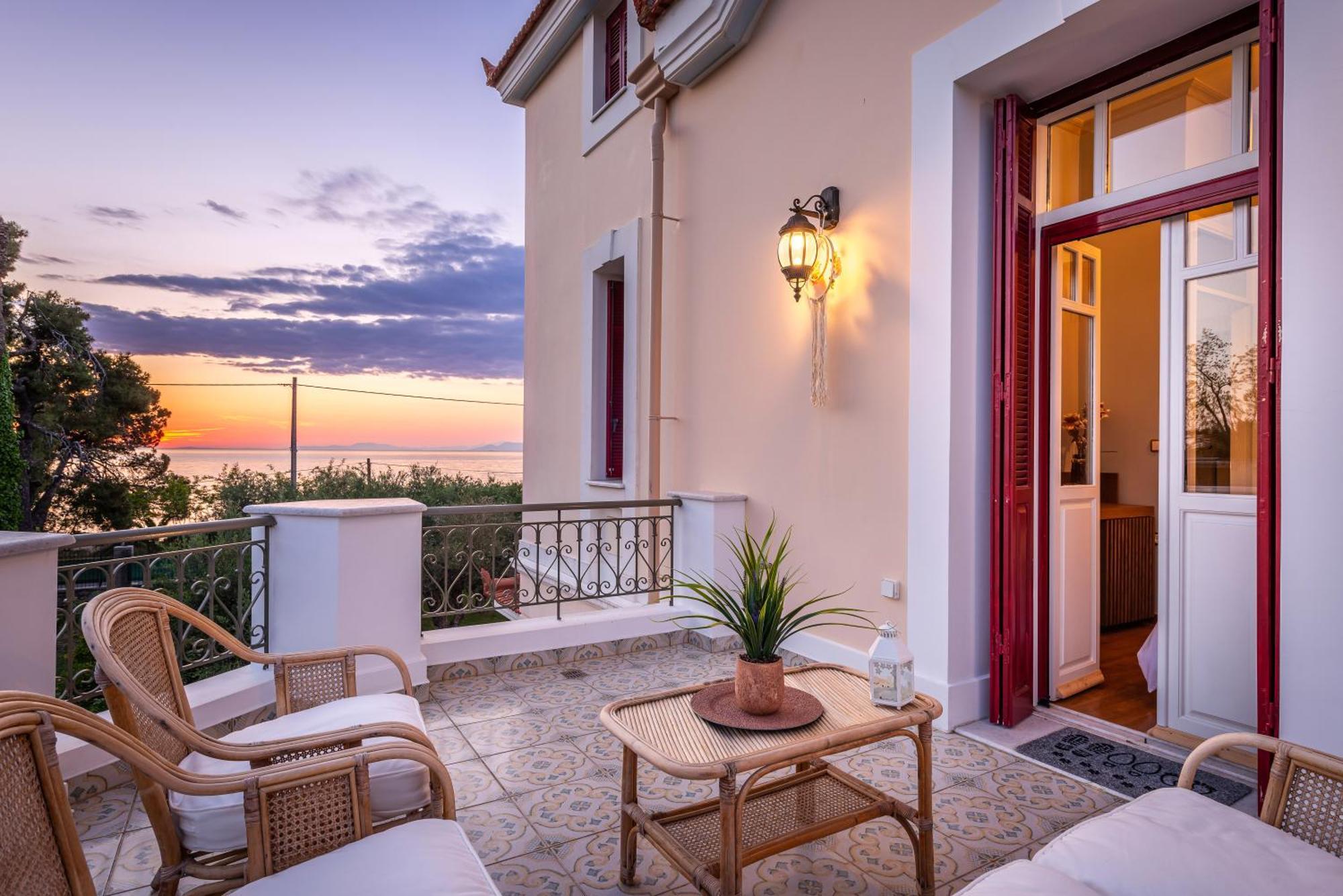 Sunset English Villas Paralia  Quarto foto